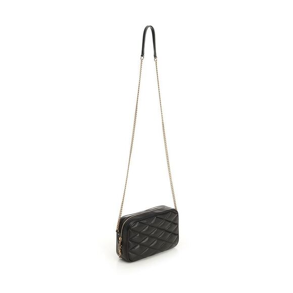 Saint Laurent Women Quilted Leather Camera Bag
